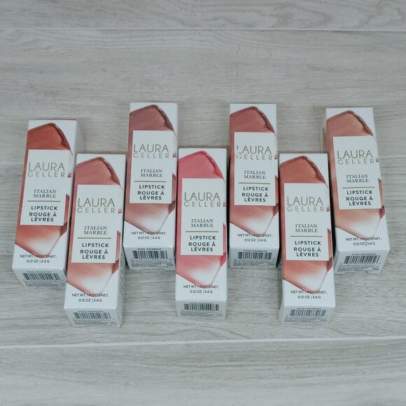 Laura Geller Italian Marble Lipstick | 0.12 oz | 7 Shades, U Pick! - Picture 1 of 7